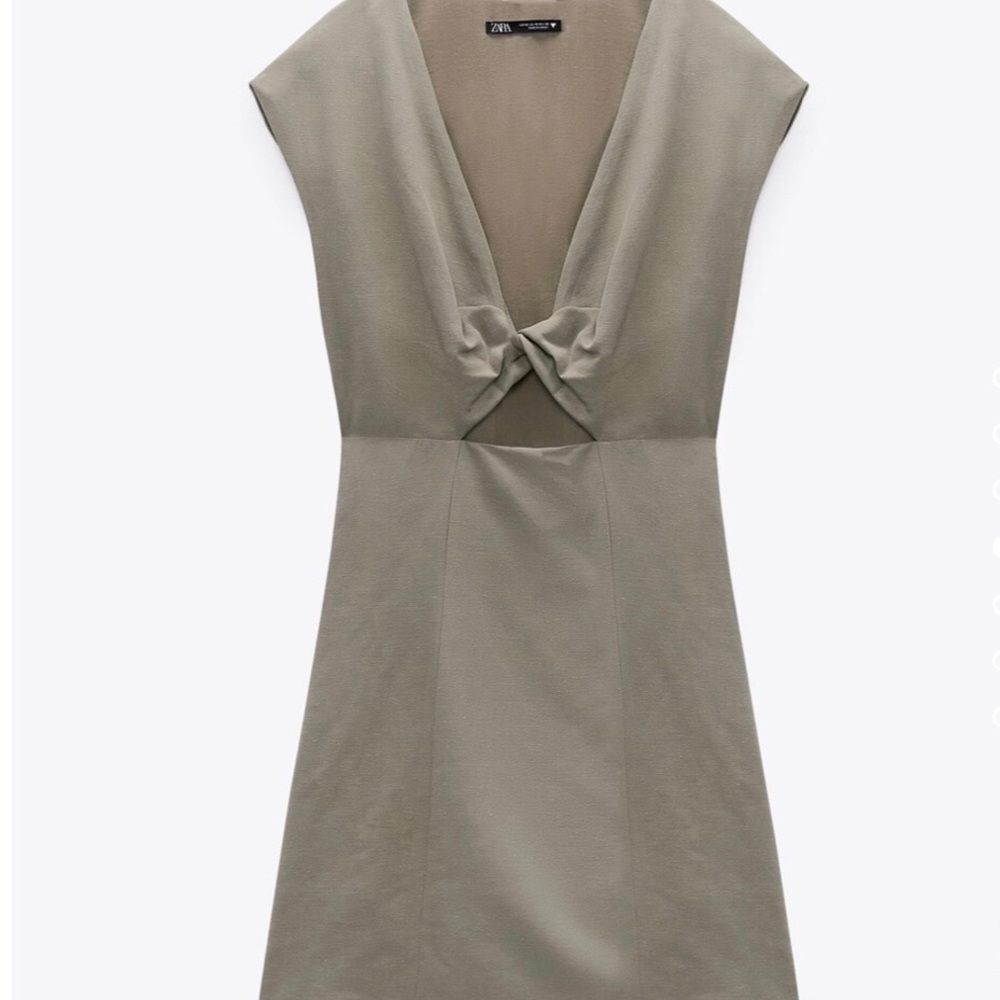 Zara Olive Mini Dress